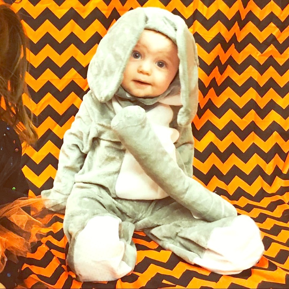 6/12 month adorable Elephant Costume